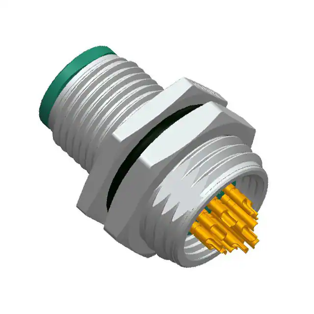 M12A-12PMMS-SH8001 Amphenol LTW  Circular Connector Assemblies